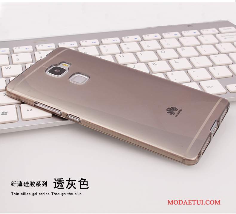 Futerał Huawei Mate S Ochraniacz Przezroczysty Różowe, Etui Huawei Mate S Kreatywne Anti-fallna Telefon