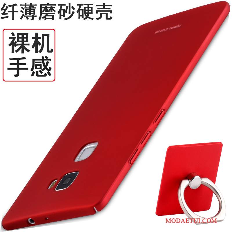 Futerał Huawei Mate S Torby Na Telefon Nubuku, Etui Huawei Mate S Silikonowe Czerwony Anti-fall