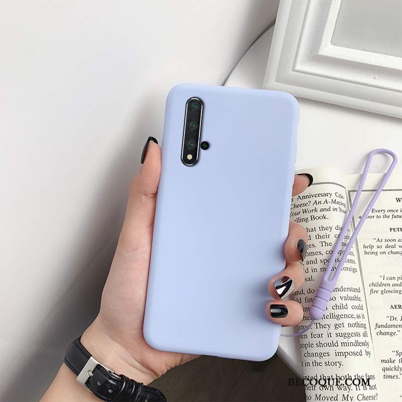 Futerał Huawei Nova 5t Ochraniacz Osobowość Proste, Etui Huawei Nova 5t Silikonowe Anti-fall Czerwony