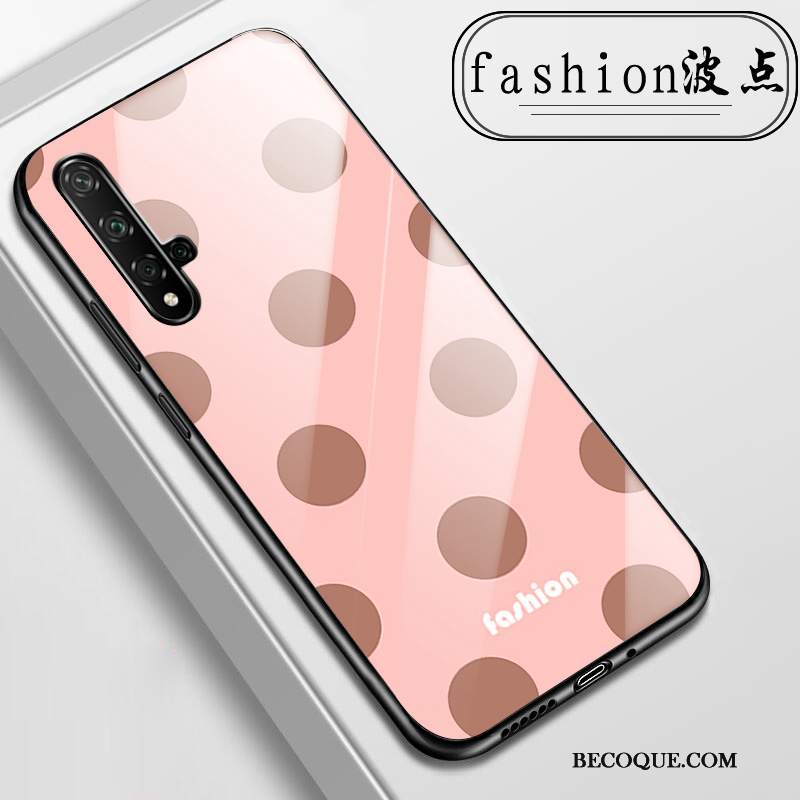 Futerał Huawei Nova 5t Torby Anti-fall Różowe, Etui Huawei Nova 5t Szkło Kwiaty