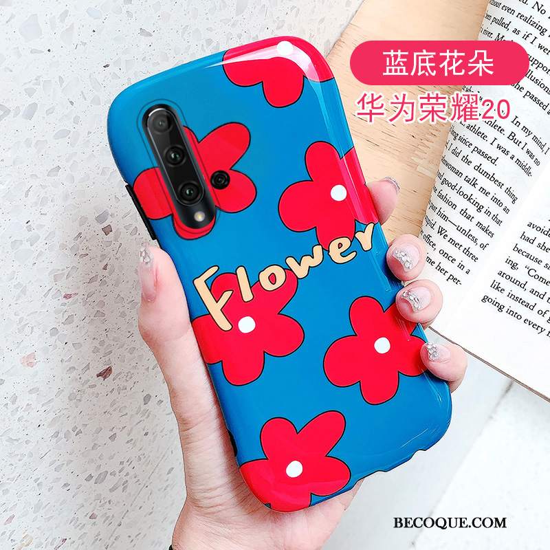Futerał Huawei Nova 5t Torby Kwiatyna Telefon, Etui Huawei Nova 5t Kreatywne Czerwony Wiatr