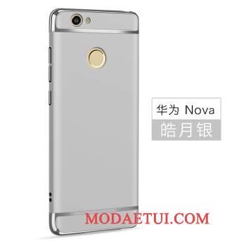 Futerał Huawei Nova Ochraniacz Na Telefon Anti-fall, Etui Huawei Nova Pu Ciemno Niebieski