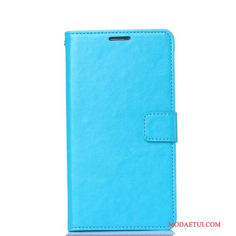 Futerał Huawei Nova Portfel Na Telefon Niebieski, Etui Huawei Nova Wspornik Wysoki