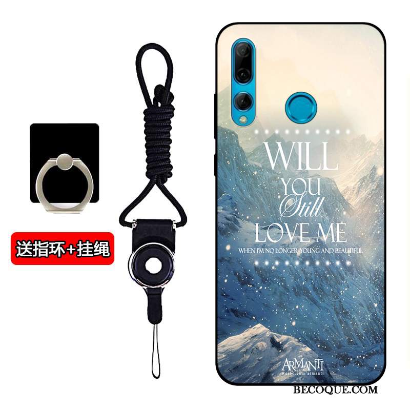 Futerał Huawei P Smart+ 2019 Silikonowe Mały Świeży, Etui Huawei P Smart+ 2019 Miękki Na Telefon Anti-fall