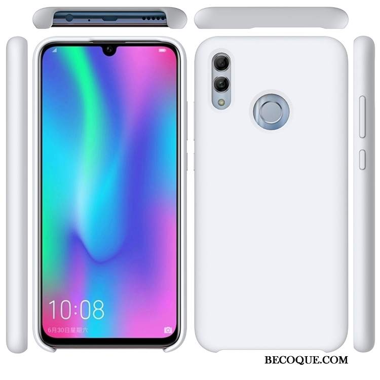 Futerał Huawei P Smart 2019 Silikonowe Na Telefon Młodzież, Etui Huawei P Smart 2019 Jednolity Kolor Purpurowy