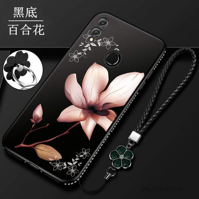 Futerał Huawei P Smart 2019 Torby Nubukuna Telefon, Etui Huawei P Smart 2019 Silikonowe Czerwony Cienkie