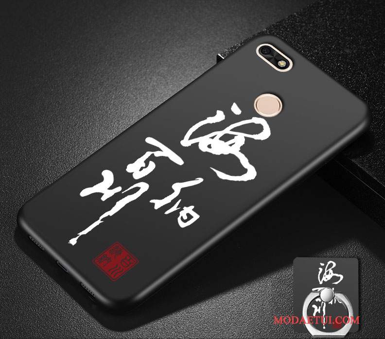 Futerał Huawei P Smart Ochraniacz Anti-fall Osobowość, Etui Huawei P Smart Miękki Na Telefon Nubuku