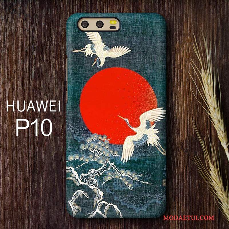 Futerał Huawei P10 Kreatywne Anti-fall Dostosowane, Etui Huawei P10 Osobowość Niebieski