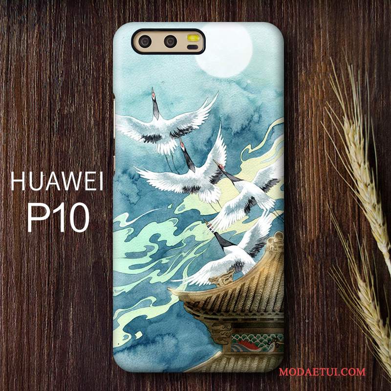 Futerał Huawei P10 Kreatywne Anti-fall Dostosowane, Etui Huawei P10 Osobowość Niebieski