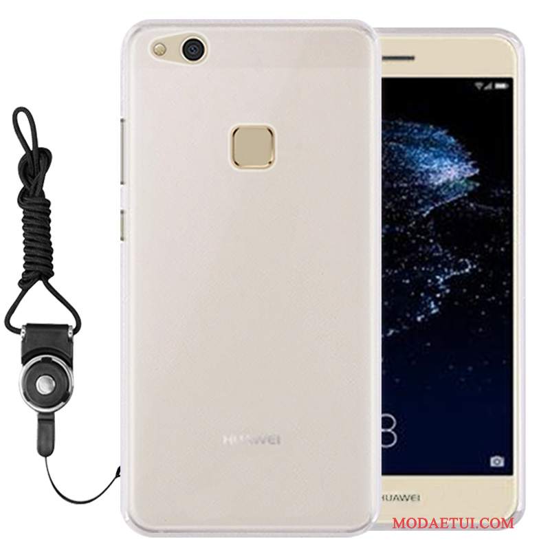 Futerał Huawei P10 Lite Silikonowe Wiszące Ozdoby Młodzież, Etui Huawei P10 Lite Kreskówka Jasny Niebieskina Telefon