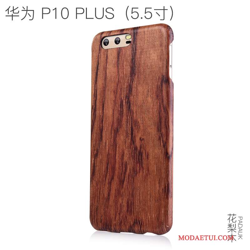 Futerał Huawei P10 Plus Drewniany Cienkiena Telefon, Etui Huawei P10 Plus Kreatywne Drewno Osobowość