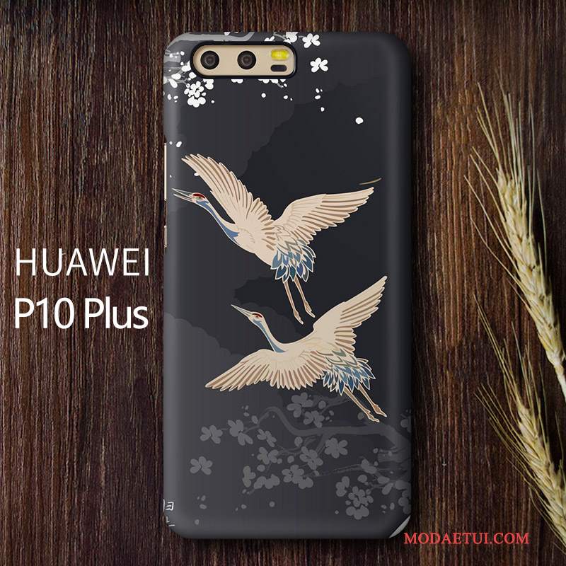 Futerał Huawei P10 Plus Kolor Anti-fall Osobowość, Etui Huawei P10 Plus Kreatywne Chiński Styl Nubuku