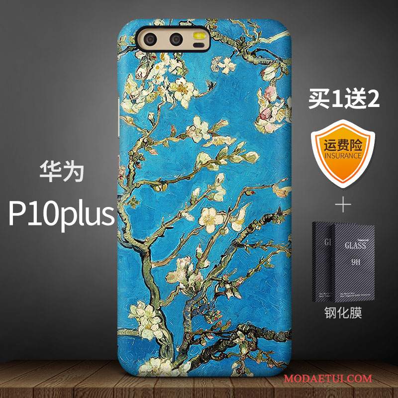 Futerał Huawei P10 Plus Kolor Osobowość Modna Marka, Etui Huawei P10 Plus Kreatywne Wysoki Nubuku