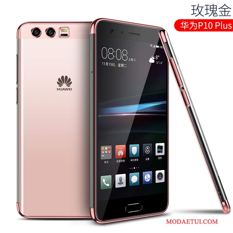 Futerał Huawei P10 Plus Kreatywne Na Telefon Cienkie, Etui Huawei P10 Plus Silikonowe Przezroczysty Tendencja