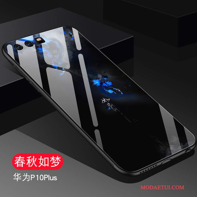 Futerał Huawei P10 Plus Kreatywne Szkłona Telefon, Etui Huawei P10 Plus Ochraniacz Anti-fall Czarny