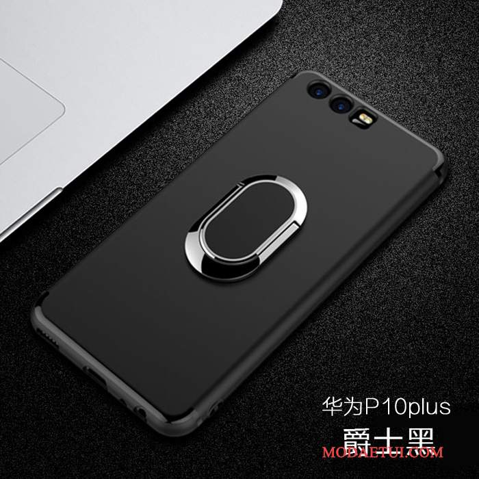 Futerał Huawei P10 Plus Metal Magnetyzmna Telefon, Etui Huawei P10 Plus Silikonowe Czerwony Anti-fall