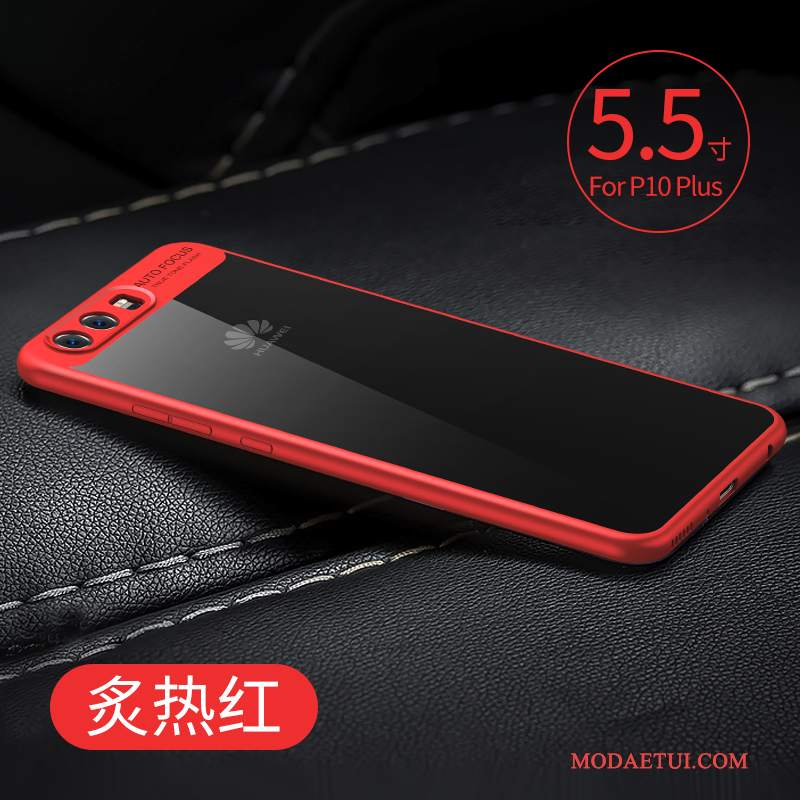 Futerał Huawei P10 Plus Silikonowe Przezroczystyna Telefon, Etui Huawei P10 Plus Ochraniacz Czarny Anti-fall