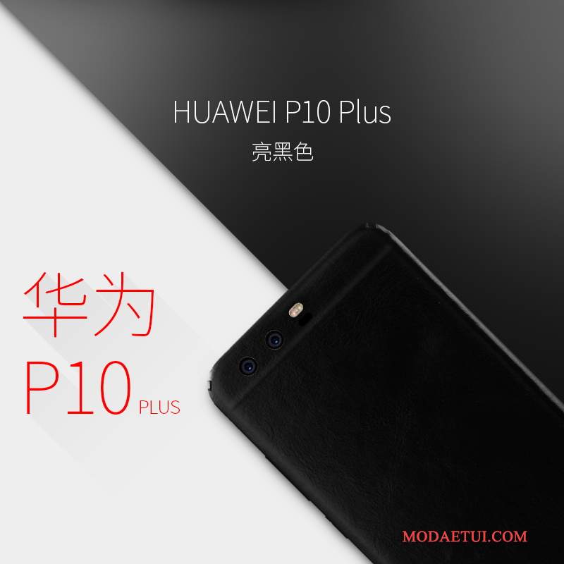 Futerał Huawei P10 Plus Skóra Cienkie Filmy, Etui Huawei P10 Plus Ochraniacz Na Telefon Żółty