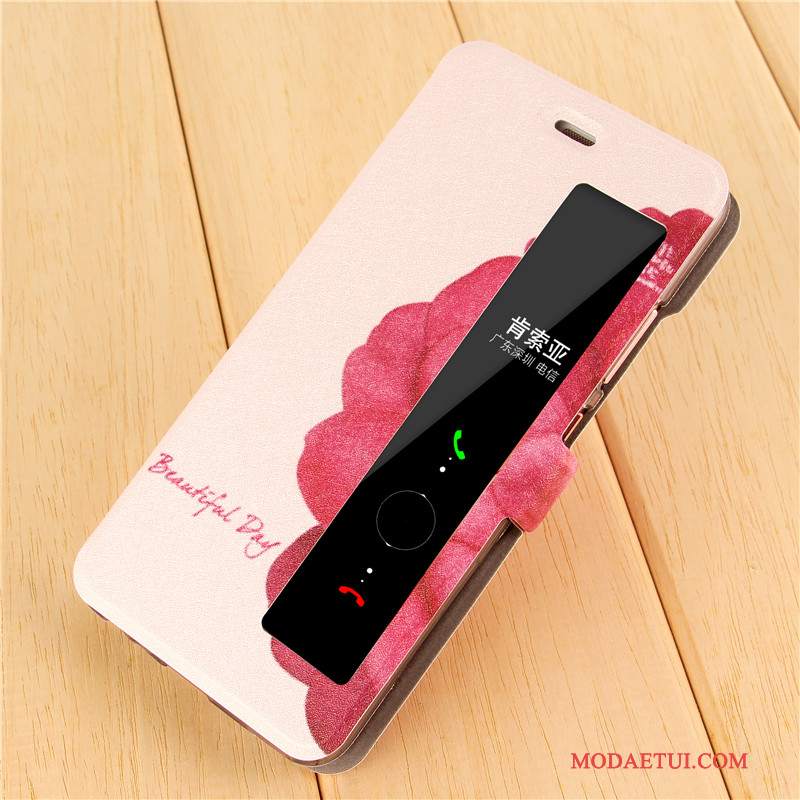 Futerał Huawei P10 Plus Skóra Różowena Telefon, Etui Huawei P10 Plus Ochraniacz Anti-fall Super Słodkie