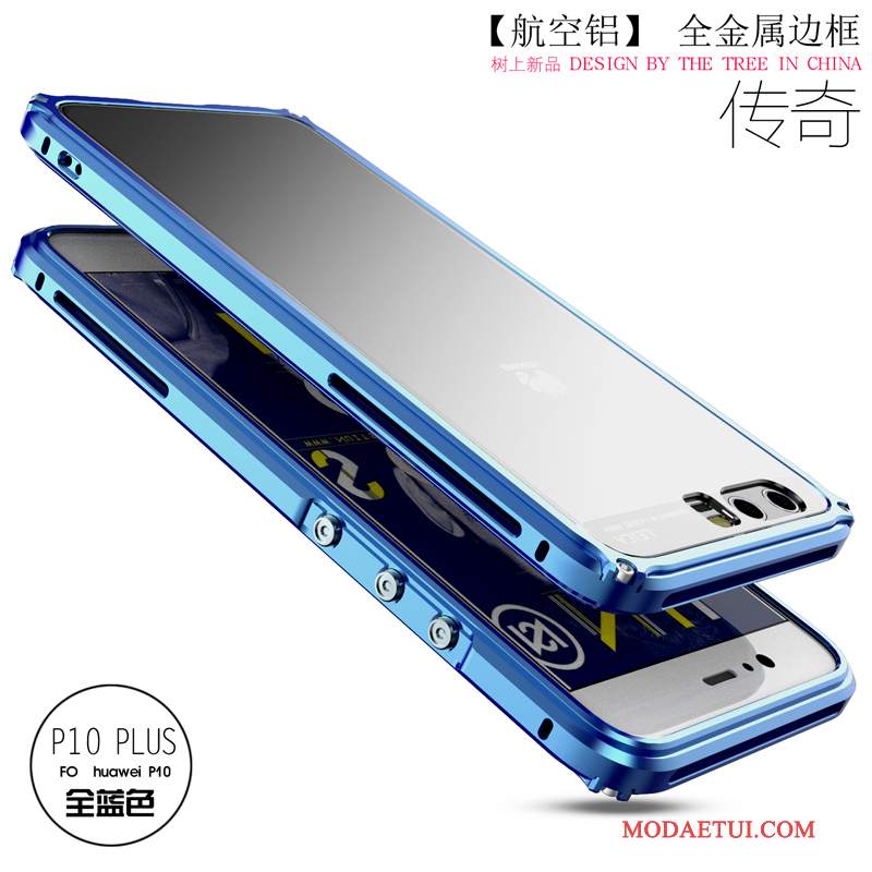 Futerał Huawei P10 Plus Torby Na Telefon Granica, Etui Huawei P10 Plus Metal Czerwony Anti-fall