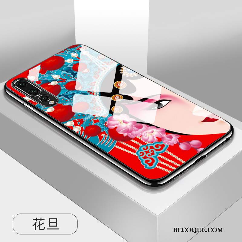 Futerał Huawei P20 Pro Kreatywne Nowy Szkło, Etui Huawei P20 Pro Ochraniacz Lustrona Telefon