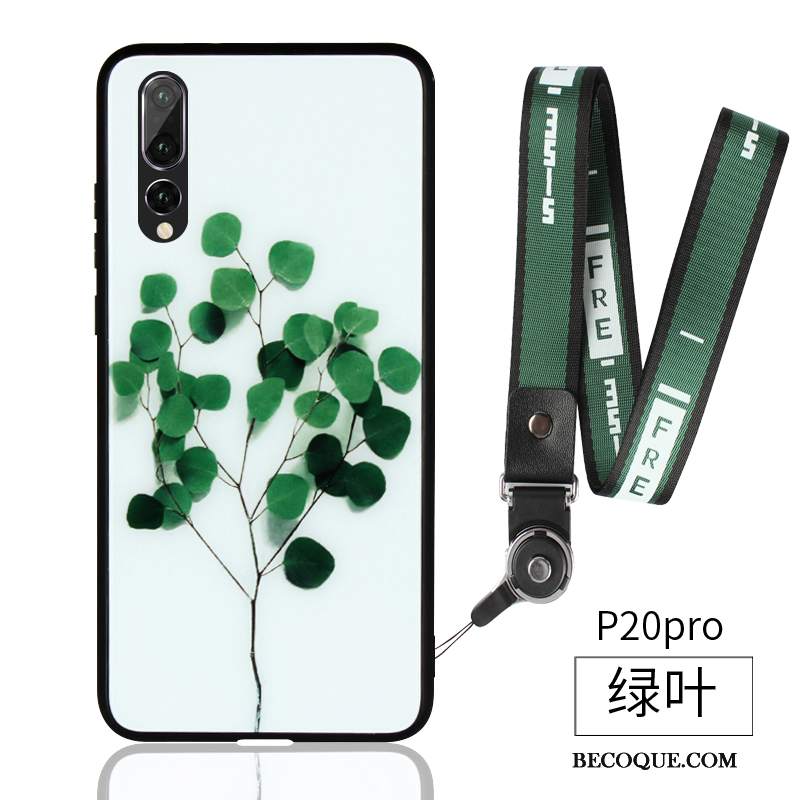 Futerał Huawei P20 Pro Miękki Proste Świeży, Etui Huawei P20 Pro Kreatywne Czerwony Netto Anti-fall