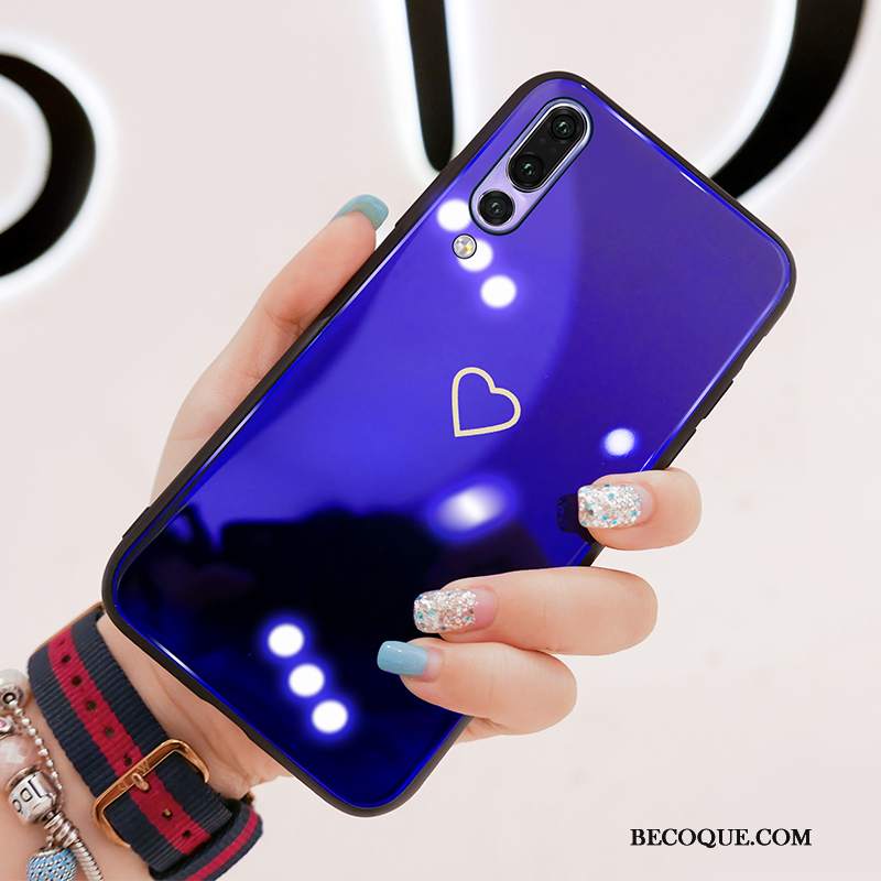 Futerał Huawei P20 Pro Torby Niebieski Miłość, Etui Huawei P20 Pro Anti-fall Nowy