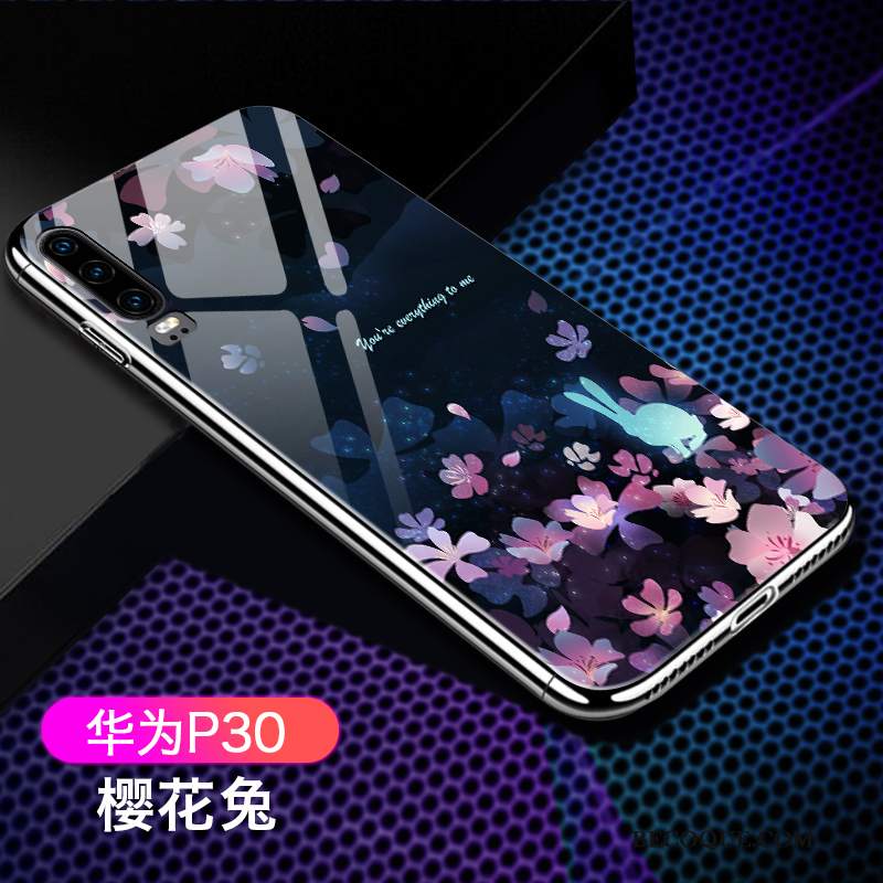 Futerał Huawei P30 Kreatywne Cienkie Osobowość, Etui Huawei P30 Torby Wysoki Koniec Anti-fall