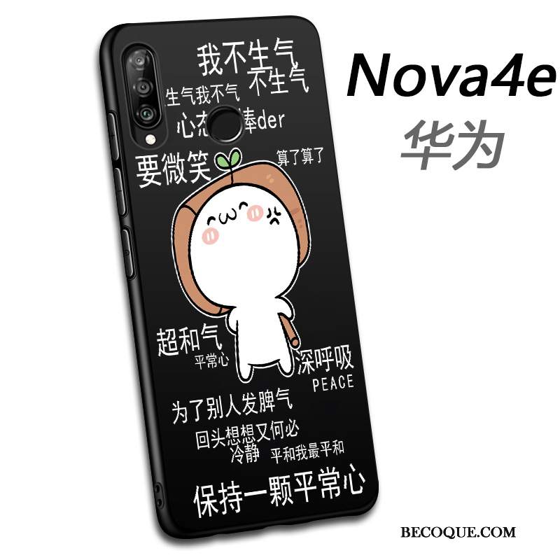 Futerał Huawei P30 Lite Miękki Na Telefon Piękny, Etui Huawei P30 Lite Torby Czarny