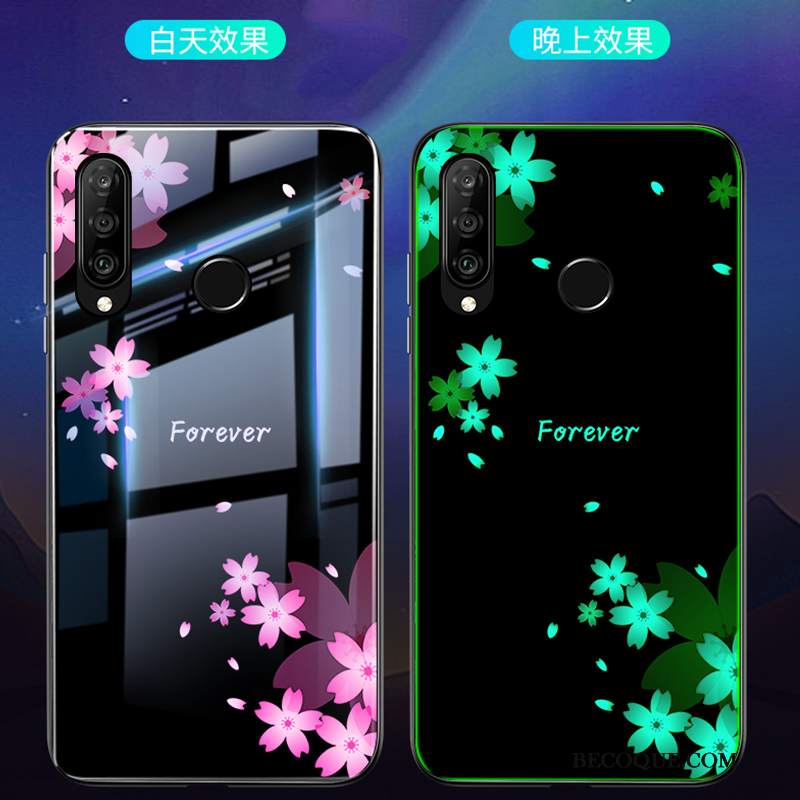 Futerał Huawei P30 Lite Moda Na Telefon Czerwony Netto, Etui Huawei P30 Lite Torby Piękny Sakura