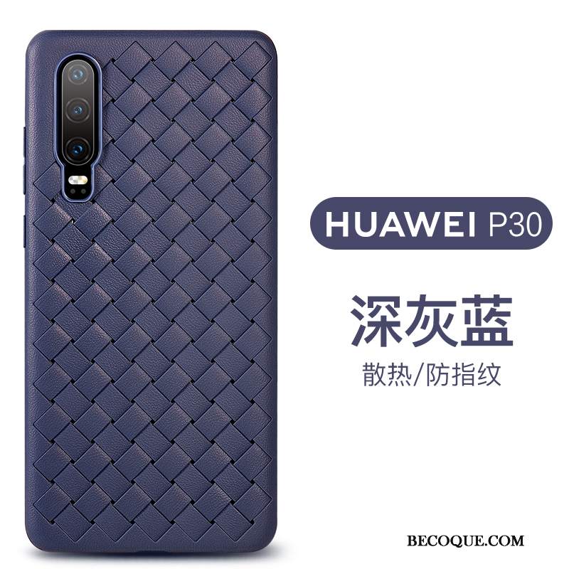 Futerał Huawei P30 Miękki Oddychające Różowe, Etui Huawei P30 Silikonowe Biznes Anti-fall