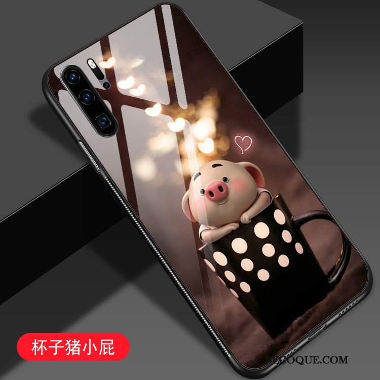Futerał Huawei P30 Pro Kreskówka Czerwony Netto Młodzież, Etui Huawei P30 Pro Kreatywne Na Telefon Anti-fall