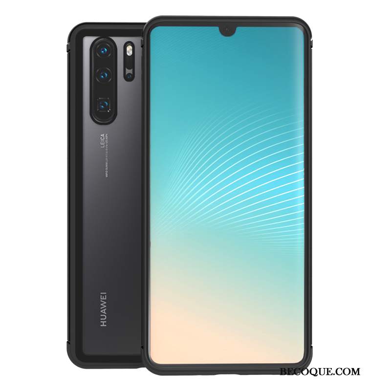 Futerał Huawei P30 Pro Metal Szkło Trudno, Etui Huawei P30 Pro Torby Filmy Lekki I Cienki