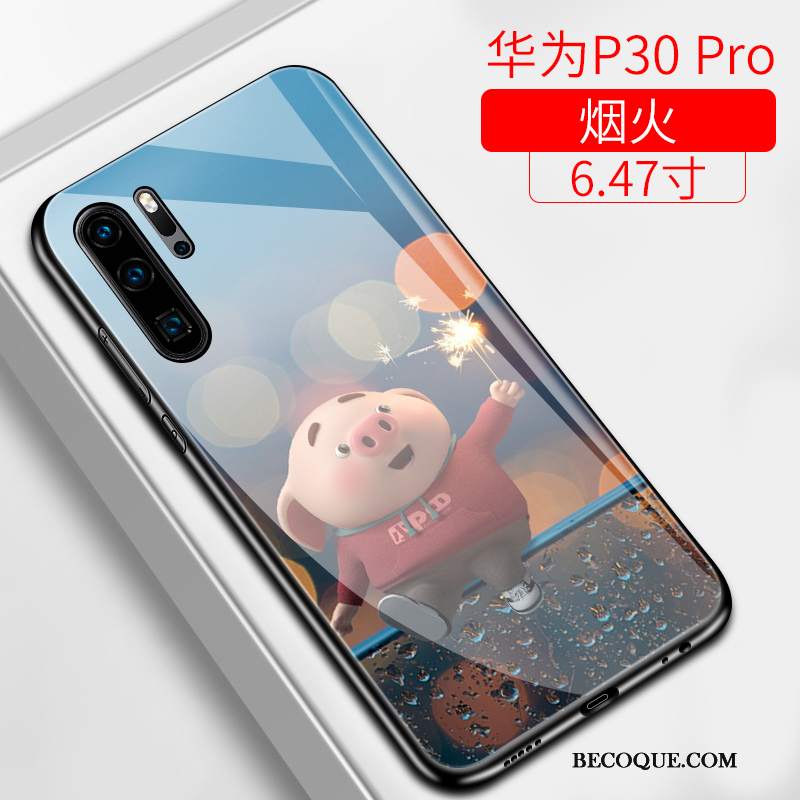 Futerał Huawei P30 Pro Miękki Mały Zielony, Etui Huawei P30 Pro Silikonowe Osobowość Cienkie