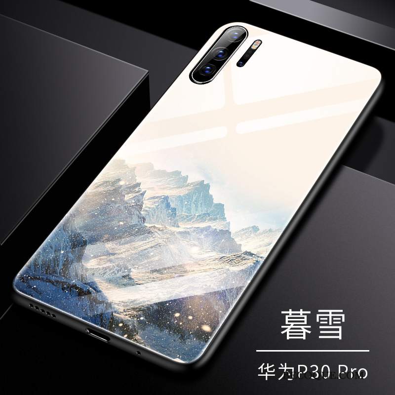 Futerał Huawei P30 Pro Miękki Zakochani Osobowość, Etui Huawei P30 Pro Silikonowe Filmy Szkło