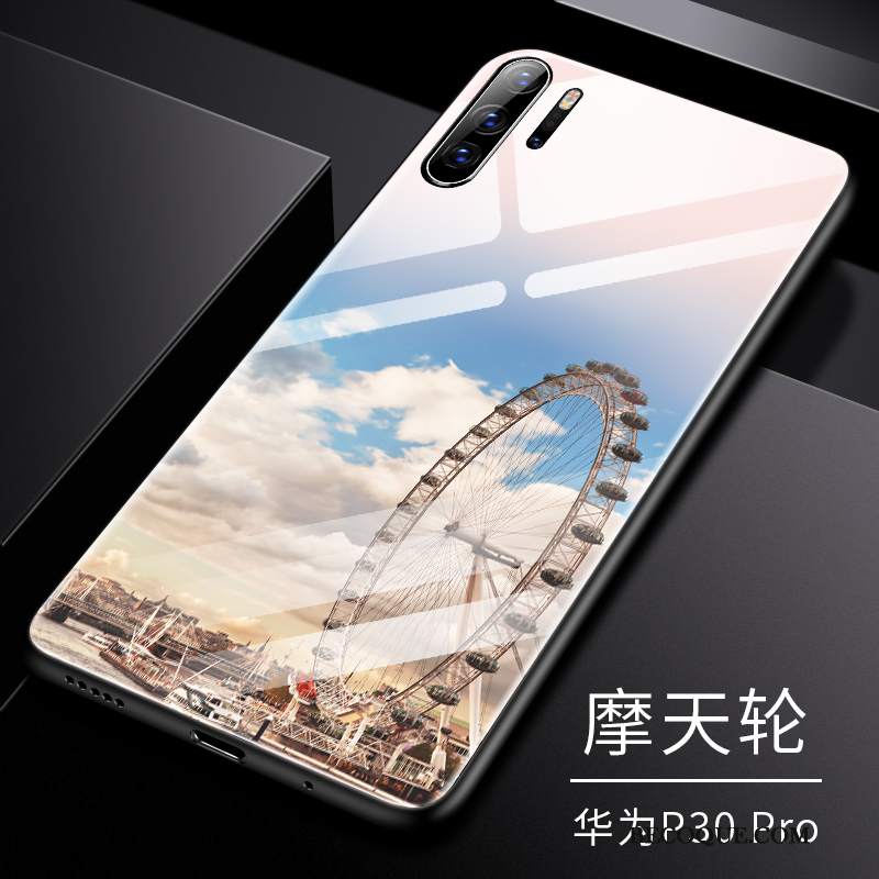 Futerał Huawei P30 Pro Miękki Zakochani Osobowość, Etui Huawei P30 Pro Silikonowe Filmy Szkło