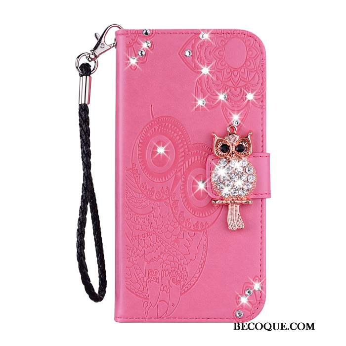 Futerał Huawei P30 Pro Rhinestone Anti-fall Wiszące Ozdoby, Etui Huawei P30 Pro Skóra Kotek Złoto