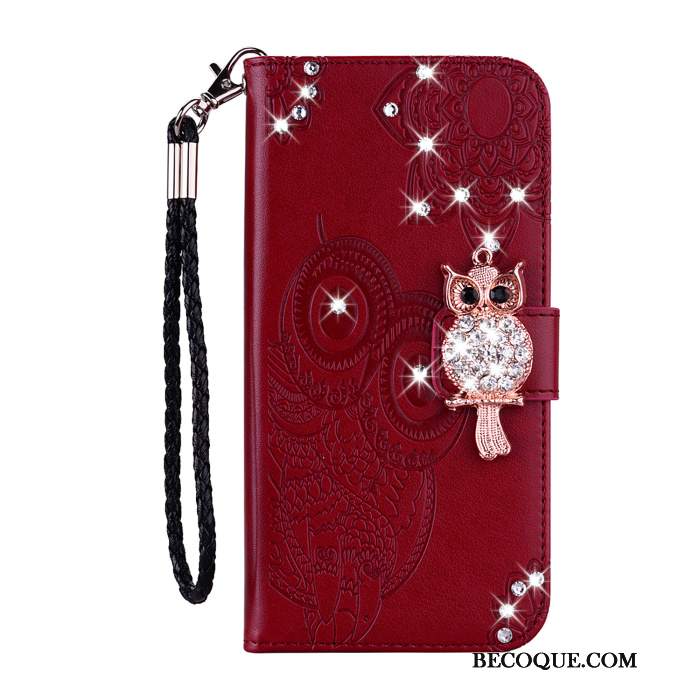 Futerał Huawei P30 Pro Rhinestone Anti-fall Wiszące Ozdoby, Etui Huawei P30 Pro Skóra Kotek Złoto