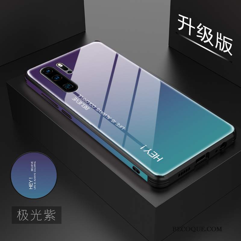 Futerał Huawei P30 Pro Silikonowe Lustrona Telefon, Etui Huawei P30 Pro Kreatywne Czerwony Netto Proste