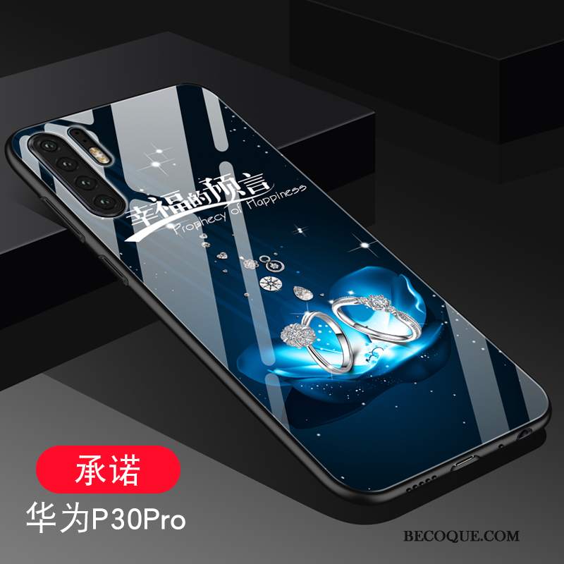 Futerał Huawei P30 Pro Silikonowe Tendencja Zakochani, Etui Huawei P30 Pro Torby Anti-fall Czerwony Netto