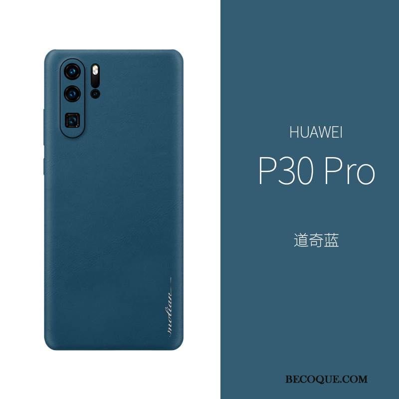 Futerał Huawei P30 Pro Skóra Tendencjana Telefon, Etui Huawei P30 Pro Torby Osobowość Cienkie