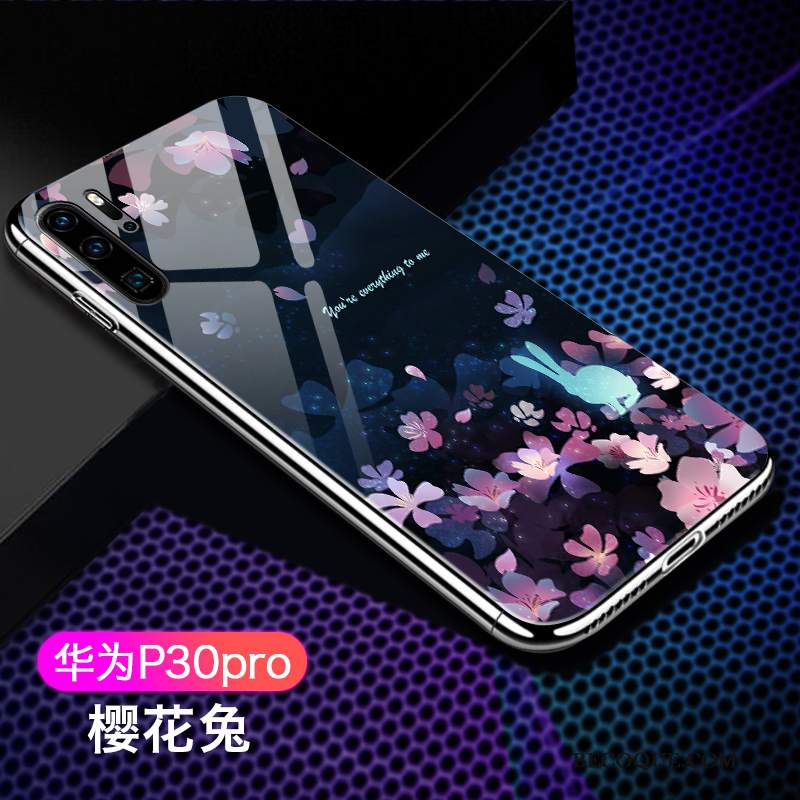 Futerał Huawei P30 Pro Torby Anti-fall Szkło, Etui Huawei P30 Pro Kreatywne Nowyna Telefon