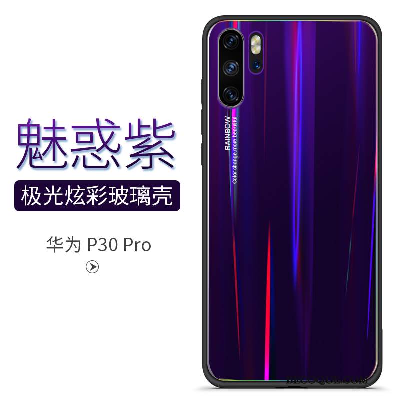 Futerał Huawei P30 Pro Torby Wysoki Koniec Czerwony, Etui Huawei P30 Pro Moda Czerwony Netto Lustro