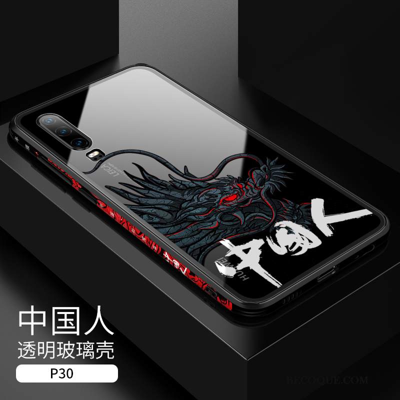 Futerał Huawei P30 Torby Nowyna Telefon, Etui Huawei P30 Ochraniacz Szkło Czarny