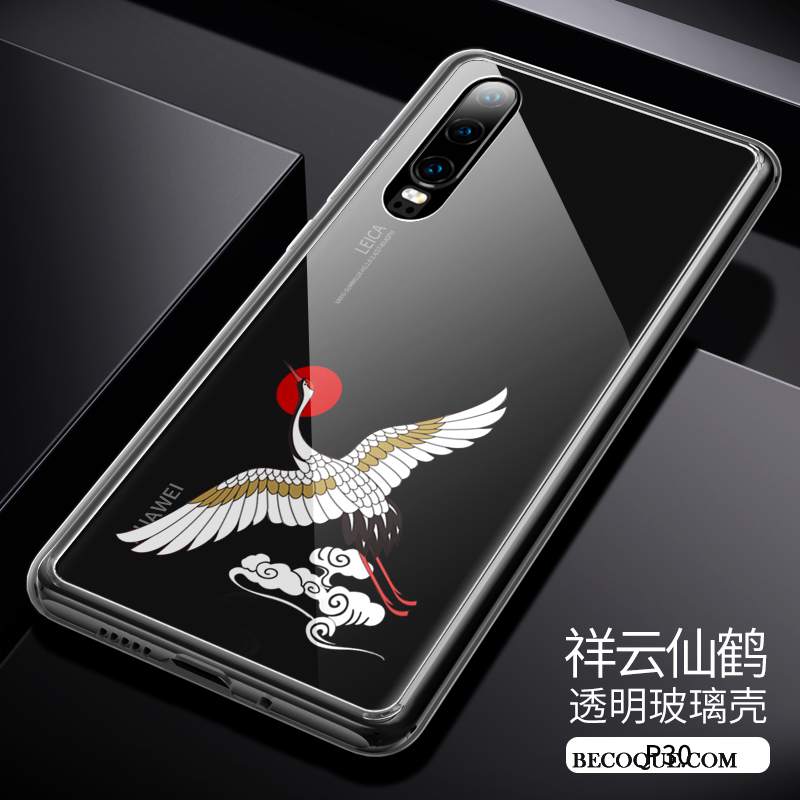 Futerał Huawei P30 Torby Przezroczystyna Telefon, Etui Huawei P30 Cienkie Szkło