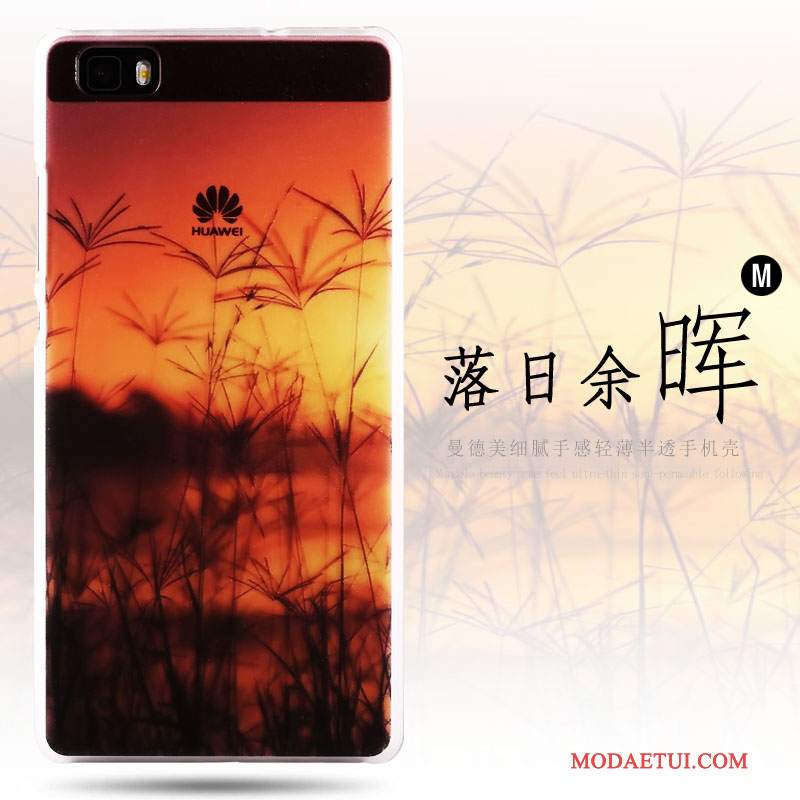 Futerał Huawei P8 Lite Kolor Nubukuna Telefon, Etui Huawei P8 Lite Kolor Trudno Cienkie