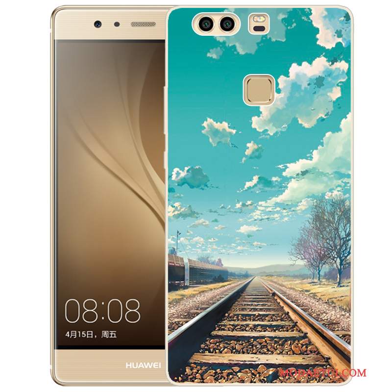 Futerał Huawei P9 Plus Kreskówka Różowena Telefon, Etui Huawei P9 Plus Miękki