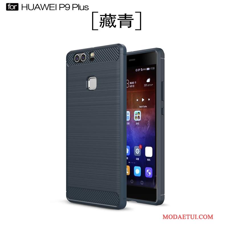 Futerał Huawei P9 Plus Silikonowe Anti-fall Czarny, Etui Huawei P9 Plus Torby Tendencjana Telefon