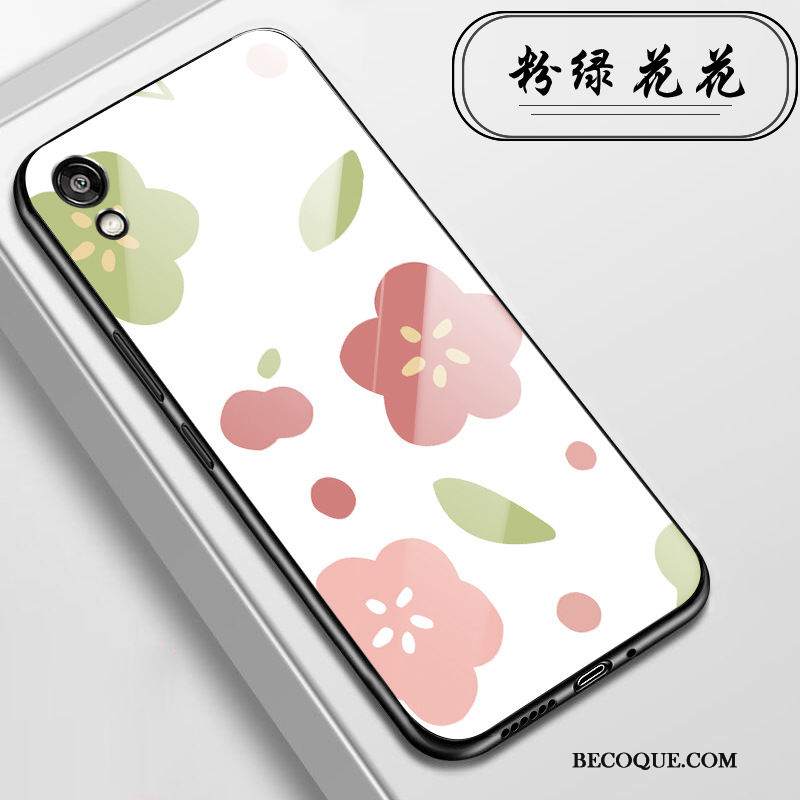 Futerał Huawei Y5 2019 Kreskówka Różowena Telefon, Etui Huawei Y5 2019 Miękki Szkło Mały