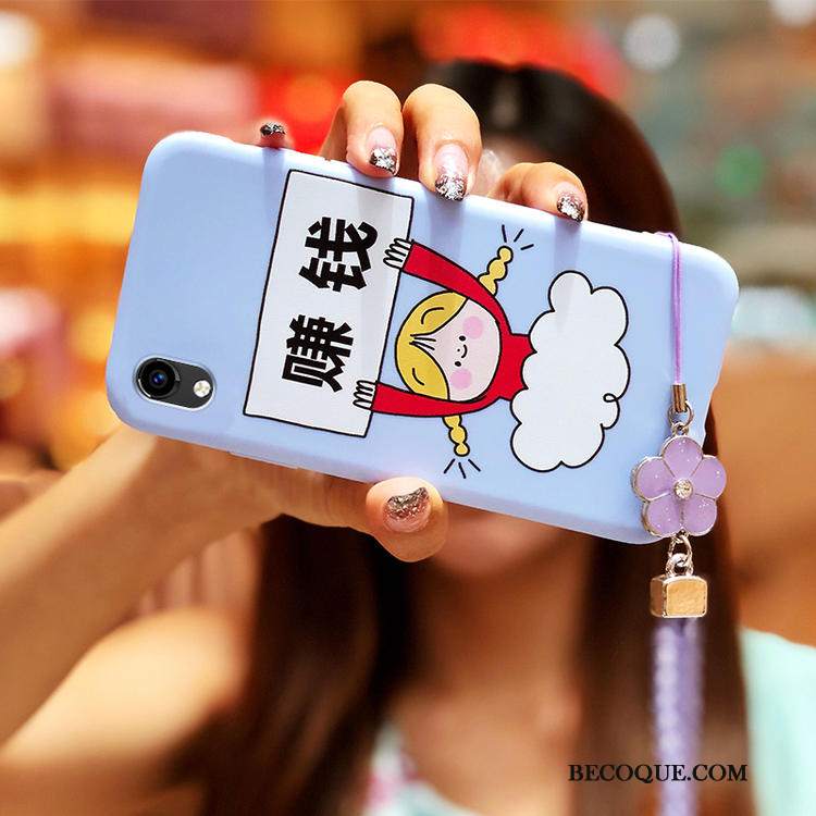 Futerał Huawei Y5 2019 Miękki Na Telefon Piękny, Etui Huawei Y5 2019 Ring Niebieski